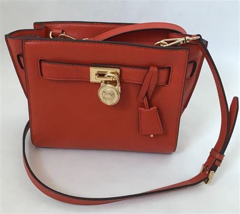 michael kors handbags orange|michael kors orange crossbody bag.